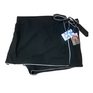 Diane Von Furstenberg Black Athletic Shorts
